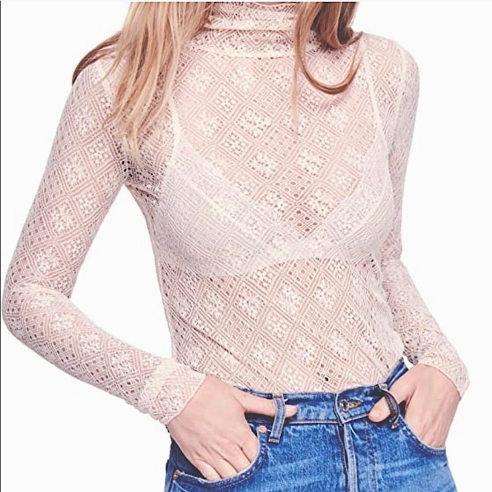 Free People Intimately Sweet Memories Turtleneck